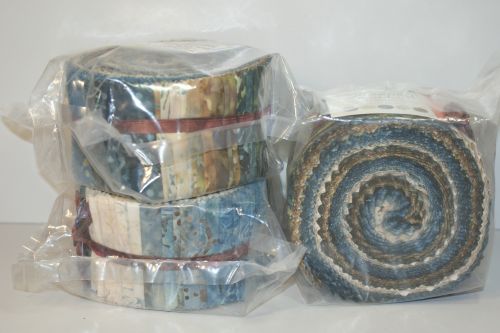 SNOWBIRD BATIK JELLY ROLL BY MODA